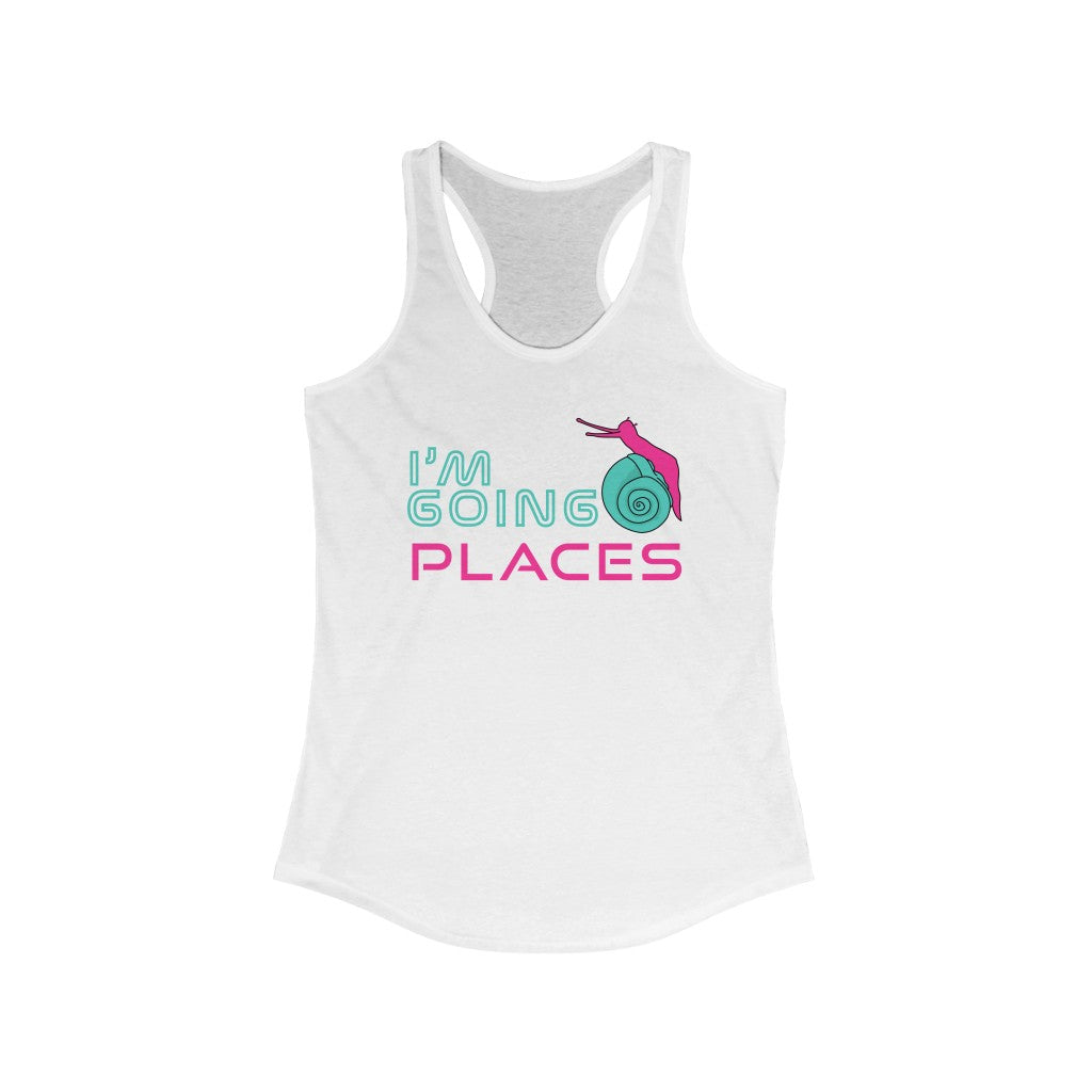 I’m Going Places - Racerback Tanktop